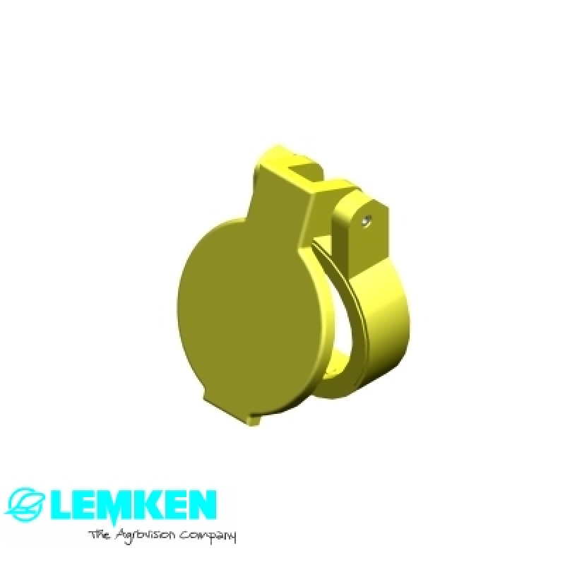 Staubschutzklappe gelb BG 3 D38