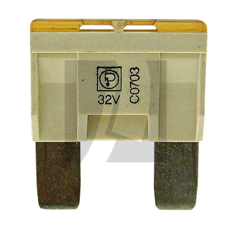 GRANIT Flachstecksicherungen, Maxi 32 V max. / 80 A | natur | VPE 10