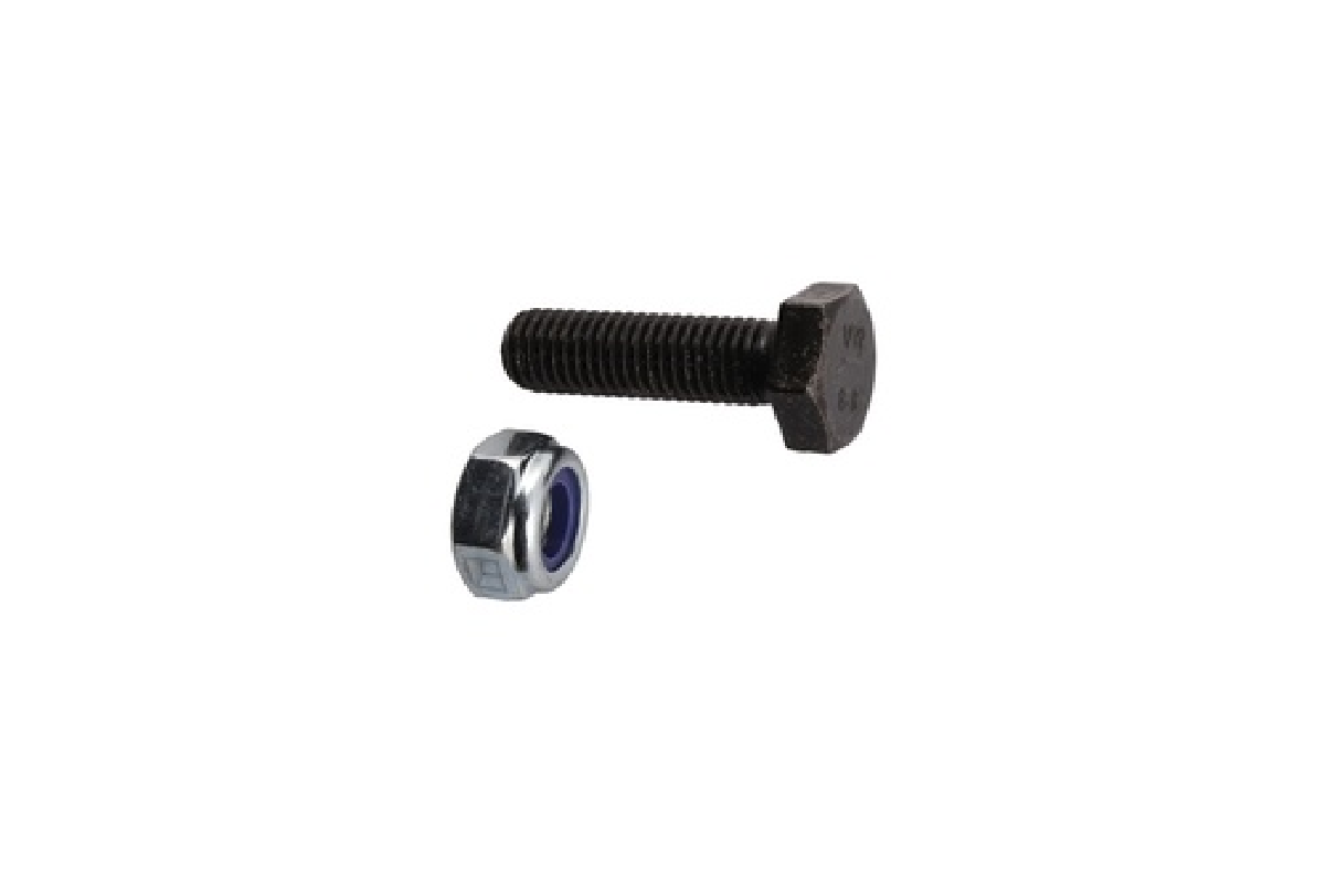 Schraube mit Sicherungsmutter - M10x1,5x