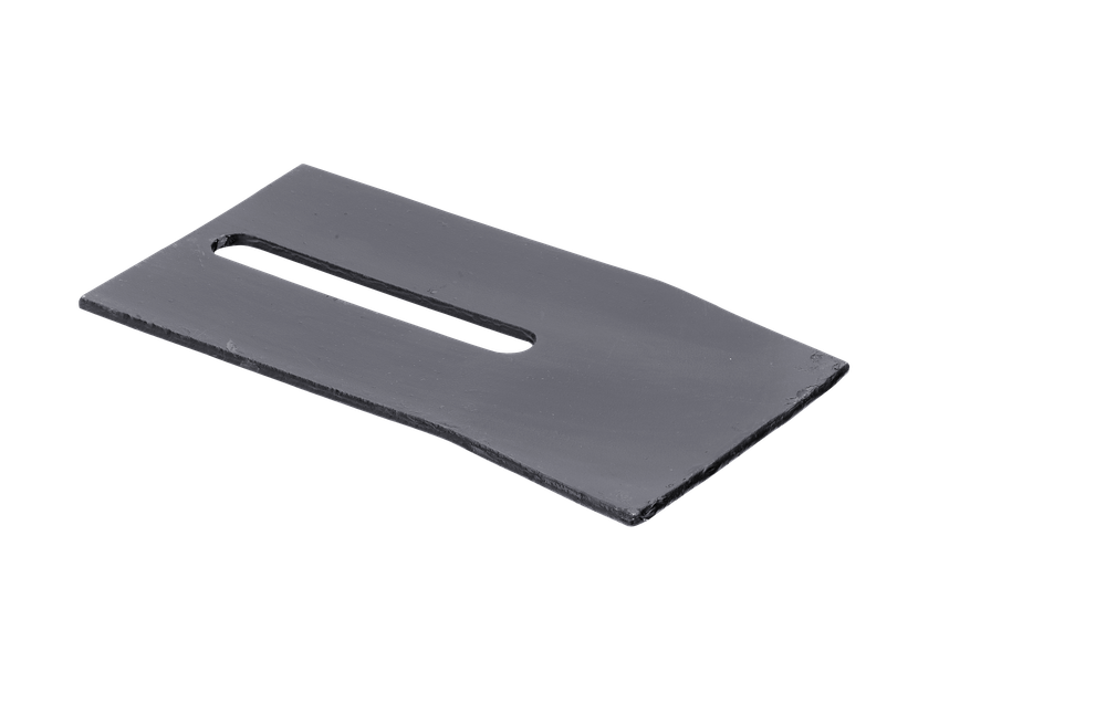 Abstreiferblech für Packerwalzen 140 x 75 mm, passend für Kuhn