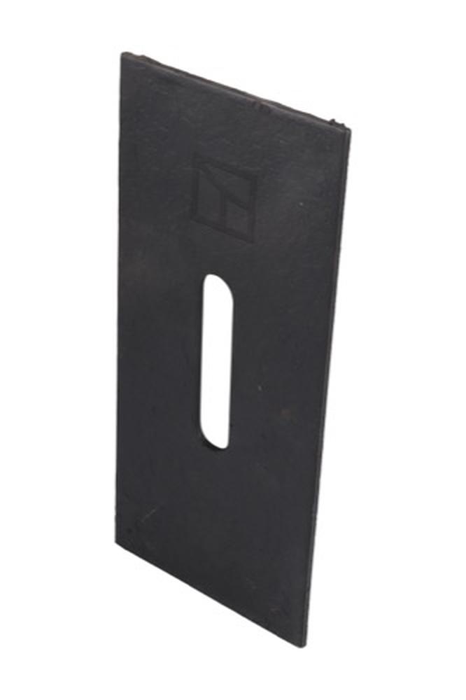 Abstreiferblech für Packerwalzen 170 x 80 mm, passend für Rabe