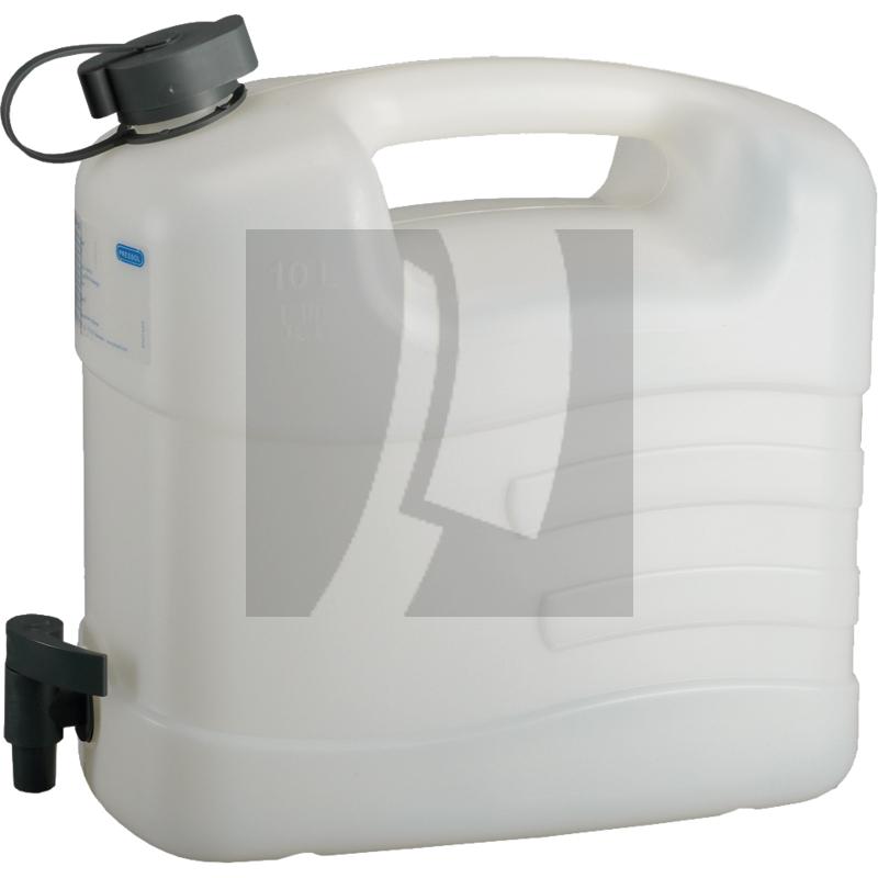Wasserkanister PE 10l, mit Ablasshahn