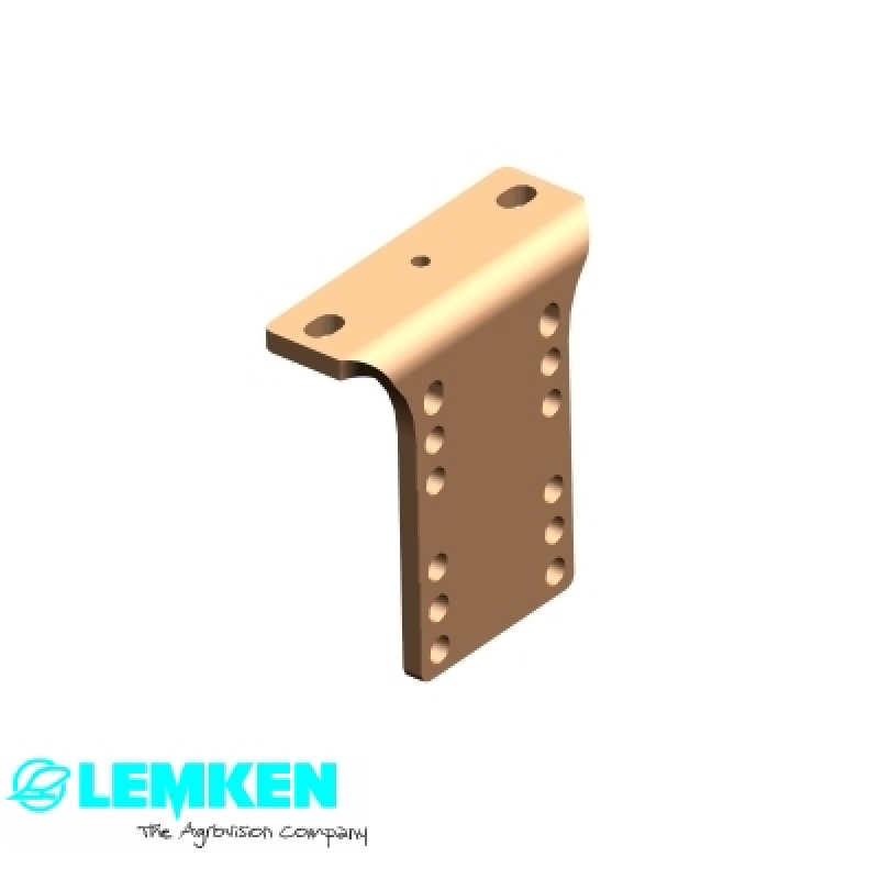 Winkelplatte 10x160x207 10xD13 GEB90°