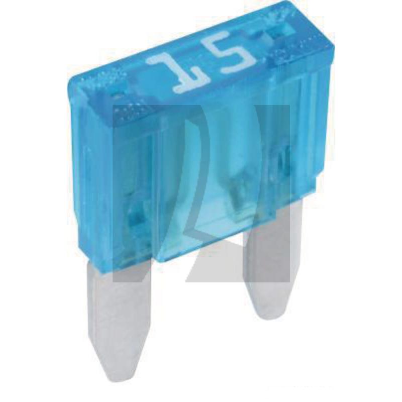 GRANIT Flachstecksicherung, Mini 32 V max. / 15 A | blau | VPE 1