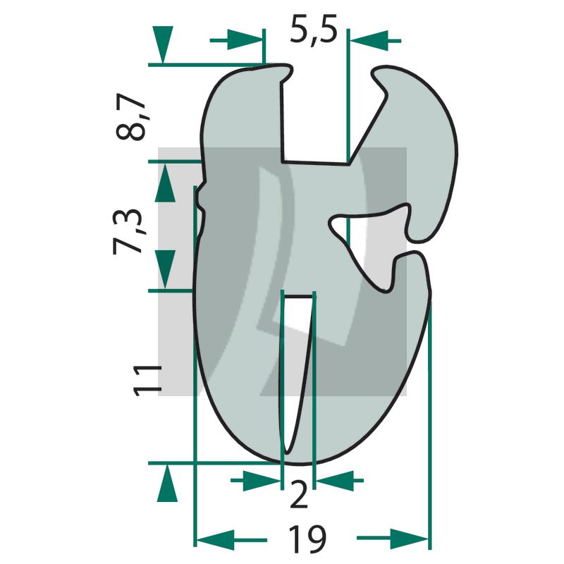 Dichtgummi 19 mm
