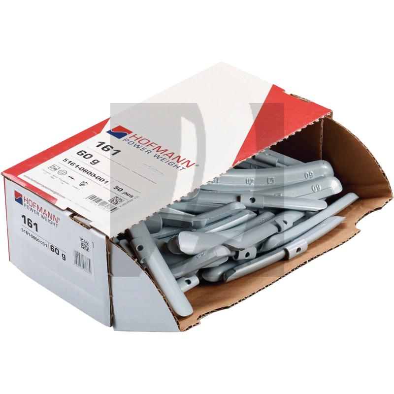 Schlaggewicht PKW Typ161 60g Zink, VPE 50