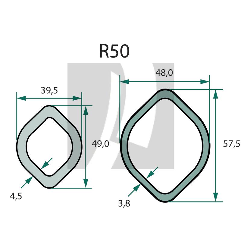 Rotaro Gelenkwellen R50 1 3/8" 6 Zähne Rotaro Gelenkwellen R50 1 3/8" 6 Zähne