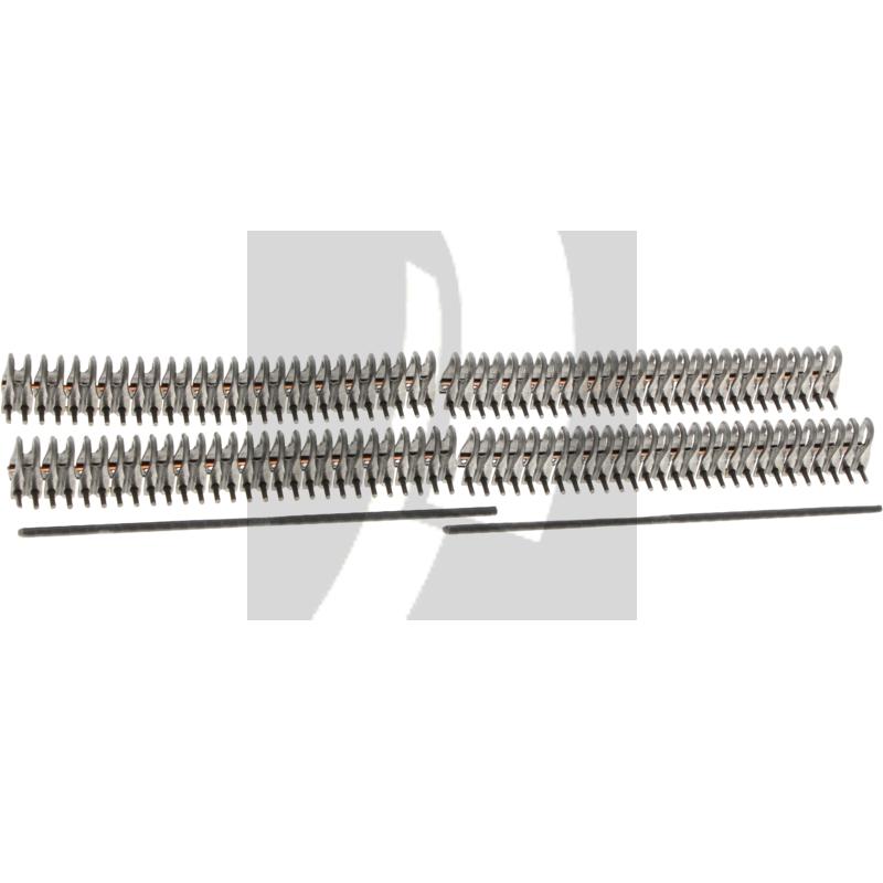 Gurtverbindeset H24 BS 4 Streifen mit 2 Verbinderstäben - Streifenlänge 187 mm