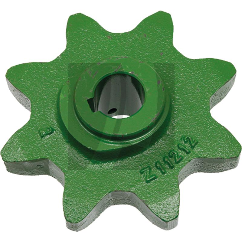 Kettenrad Kornelevator, 8 Zähne John Deere