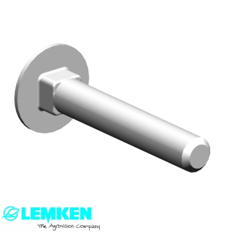 Flachrundschraube M8x50-8.8 DIN603 BK45