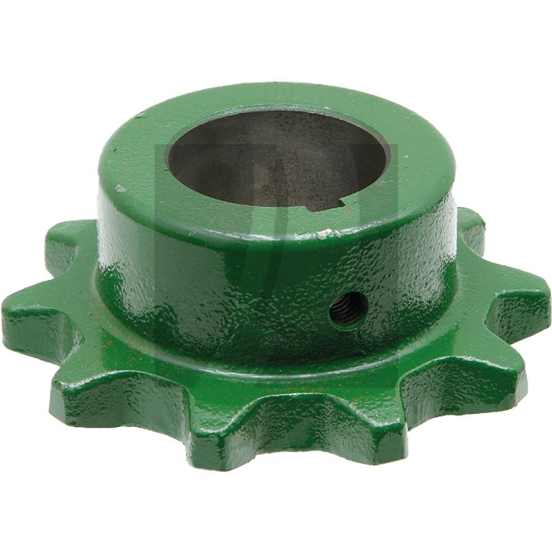Kettenrad außen, obere Schrägförderwelle John Deere