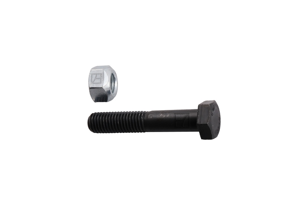 Sechskantschraube M12x1,75x65 mit Sicherungsmutter, passend für Ferri und Turner
