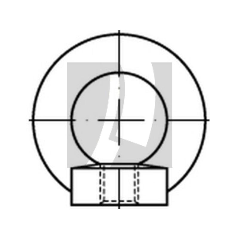 Ringmutter M18x0,7 DIN 582