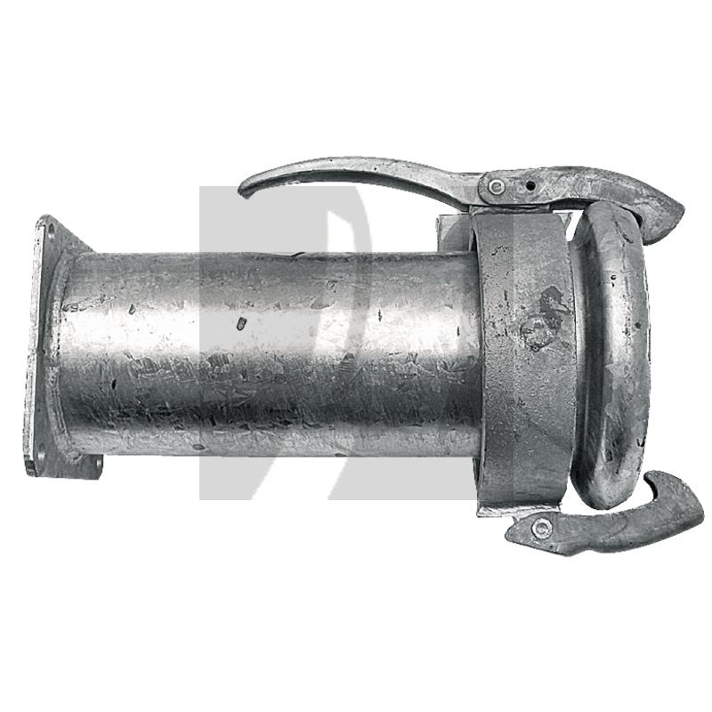 M-Teil 6" mit Flansch 6"