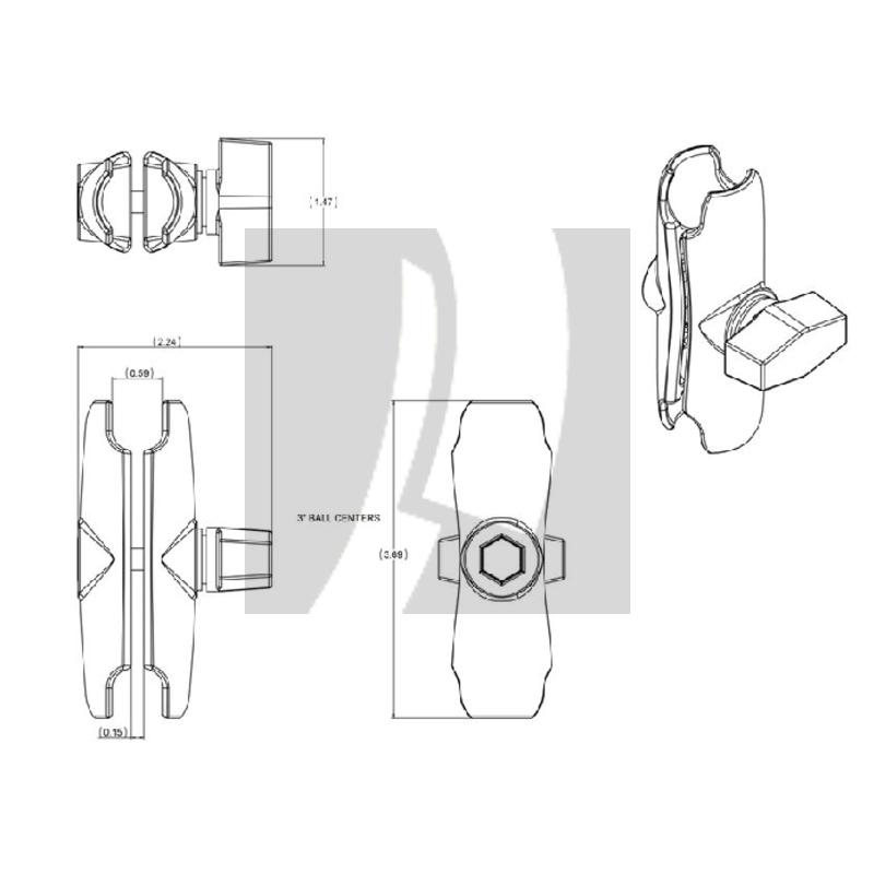 Socket Arm Standard(B-System)