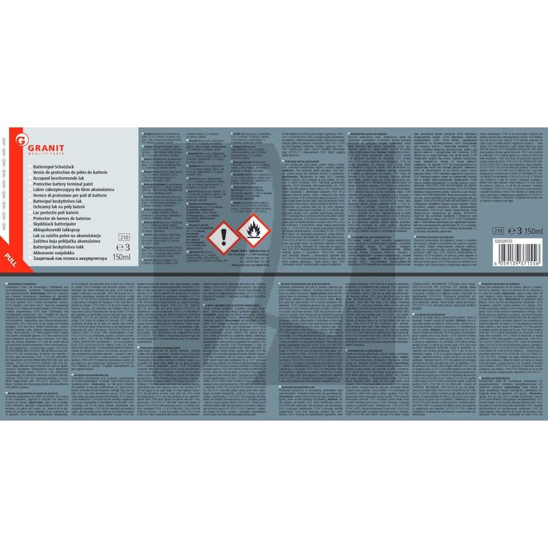Batteriepol-Schutzlack