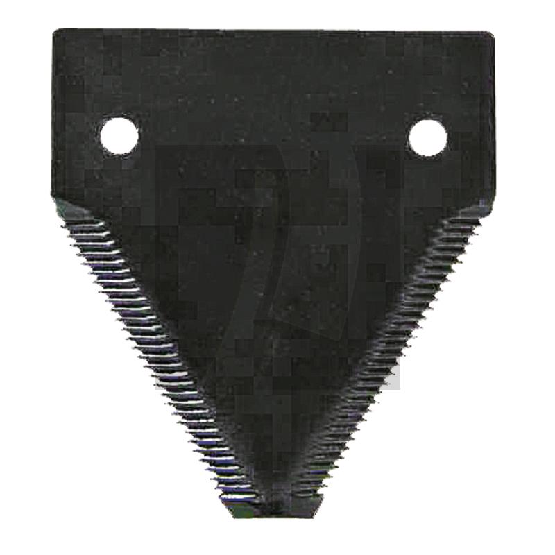 Mähmesserklinge Stärke 2,7 mm oben gezahnt, grob verzahnt New Holland 