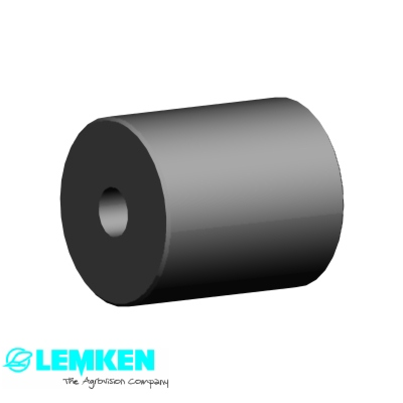 Gummipuffer, schwarz 203/D=30x34