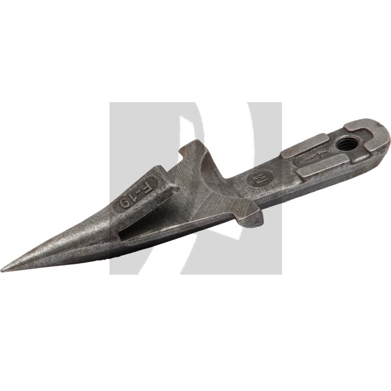 Einzelfinger UNI-FLORETT, passend für schmale Klingen (für hydr. Antrieb) örtl