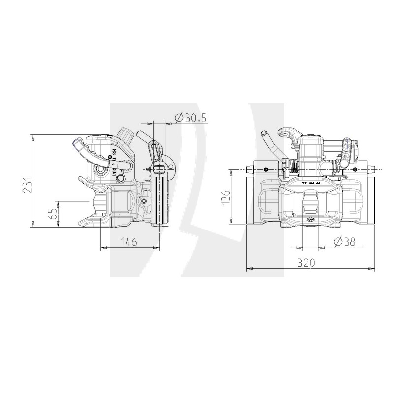 Innenteil Sauermann Innenteil Sauermann