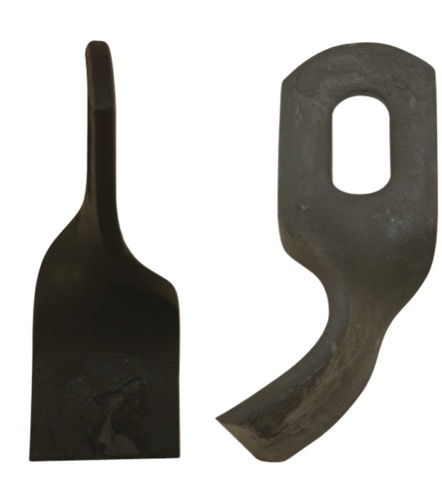 Gedrehtes Messer 95x35 mm, passend für Turner, Agria und mehr