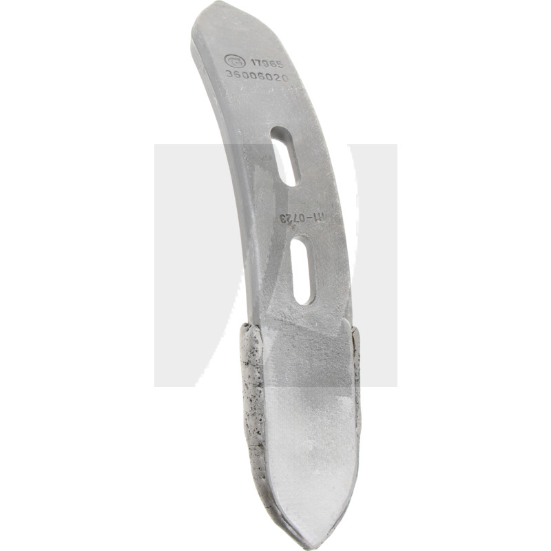 Scharspitze mit aufgelöteten Hartmetall-Platten