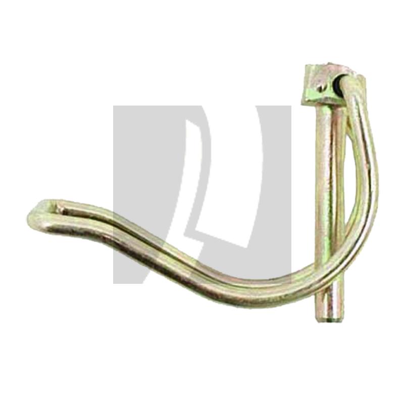 Rohrklappstecker verzinkt 40 mm