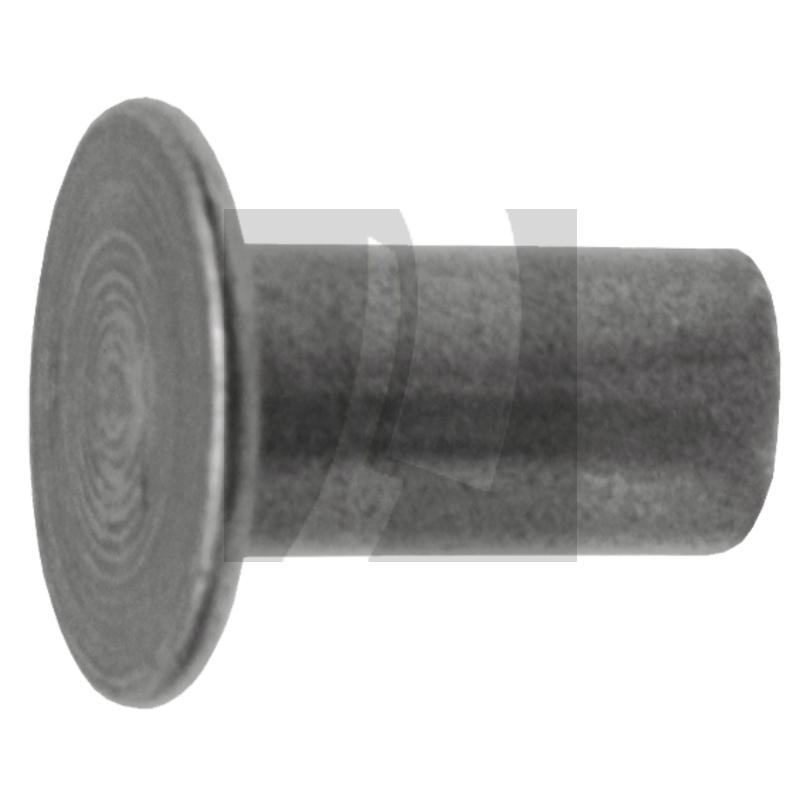 Stahlniete 8x18 DIN 7338, VPE 100