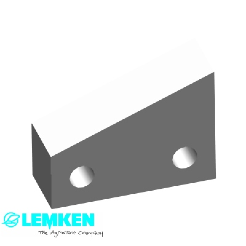 Zwischenplatte 80x30x60 2xM14 Zn