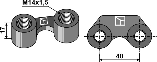 Bügelmutter - M14x1,5