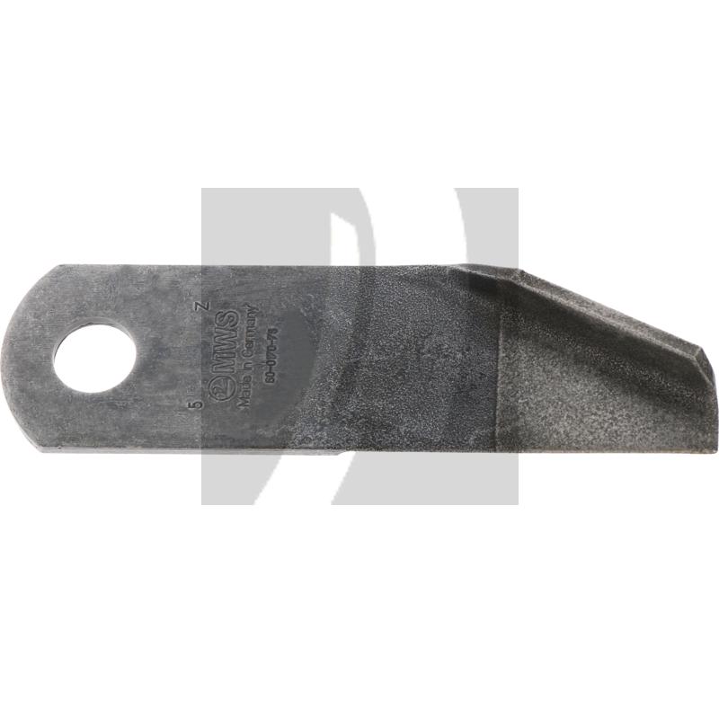 Schlegelmesser links, glatt, hartstoffbeschichtet New Holland