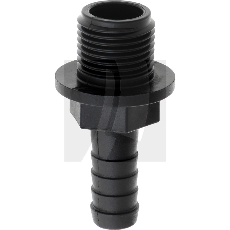 Schlauchtülle gerade, Ø 13mm x AG 1/2"