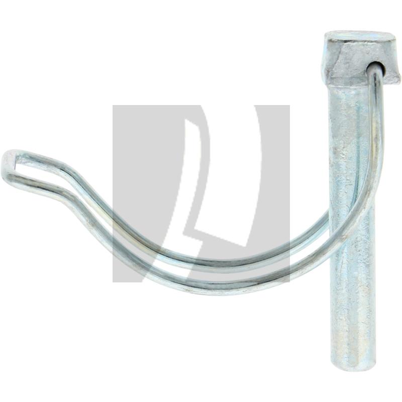 Rohrklappstecker verzinkt 60 mm