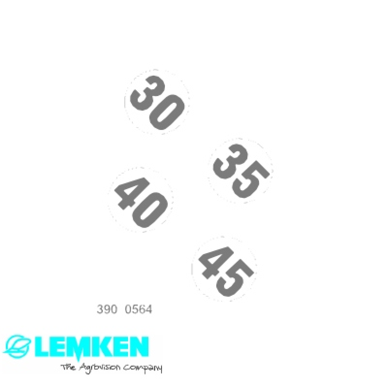 Aufkleber EurOpal 30-35-40-45 RE