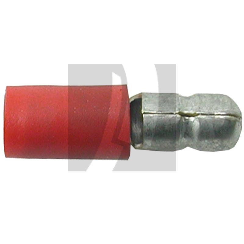 GRANIT Rundstecker rot, Ø 4 mm, für Kabel 0,5 - 1 mm² GRANIT Rundstecker rot, Ø 4 mm, für Kabel 0,5 - 1 mm²