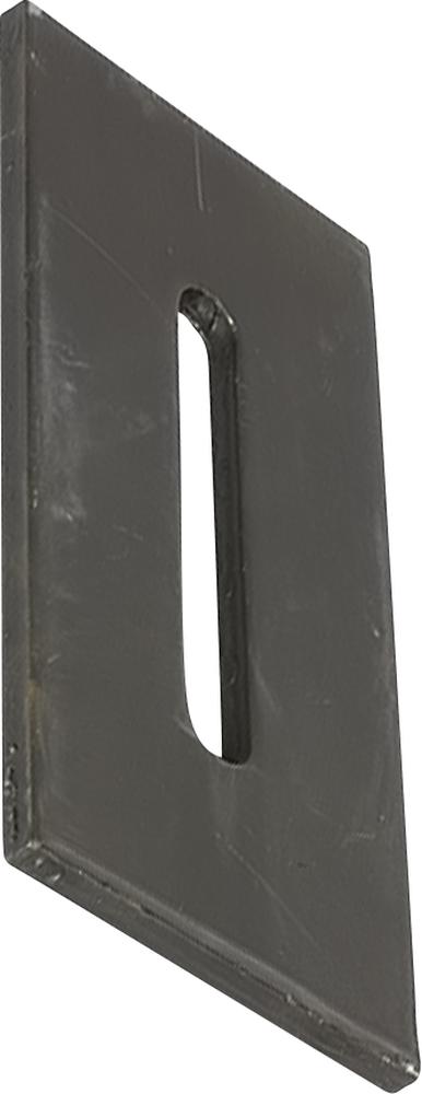 Abstreiferblech für Packerwalzen 145 x 70 mm, passend für Niemeyer