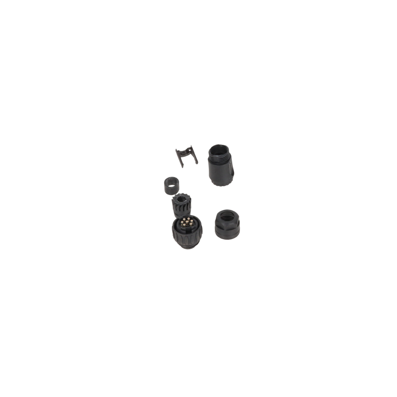 AMAZONE Stecker  6 pol.+ PE m. Gehaeuse