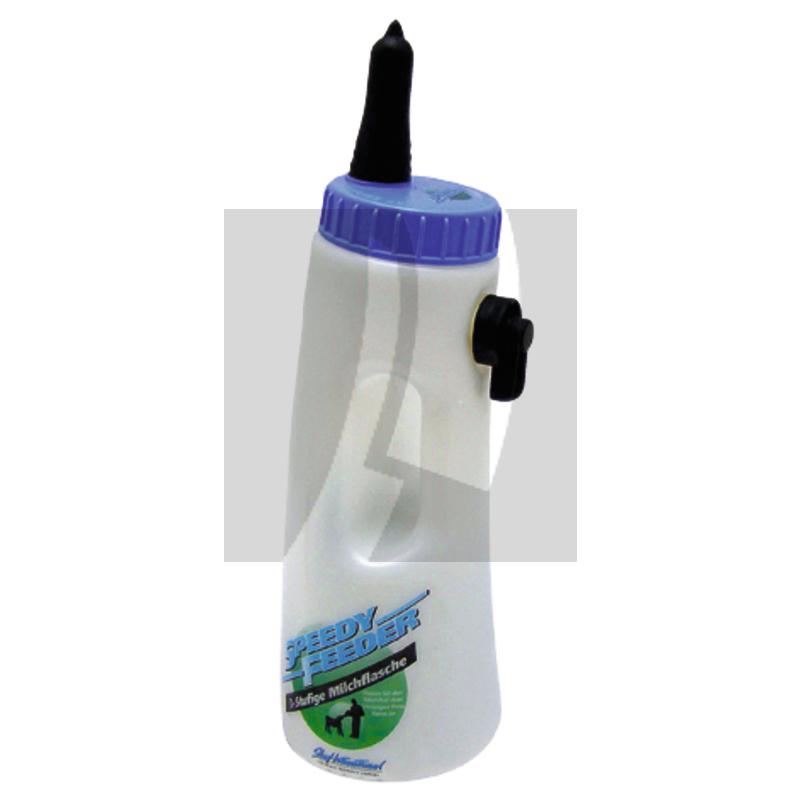 Kälbertränkeflasche SPEEDY FEEDER 2,5 Liter, mit Schraubdeckel