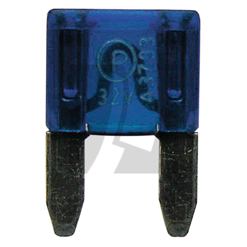 GRANIT Flachstecksicherungen, Mini 32 V max. / 15 A | blau | VPE 10