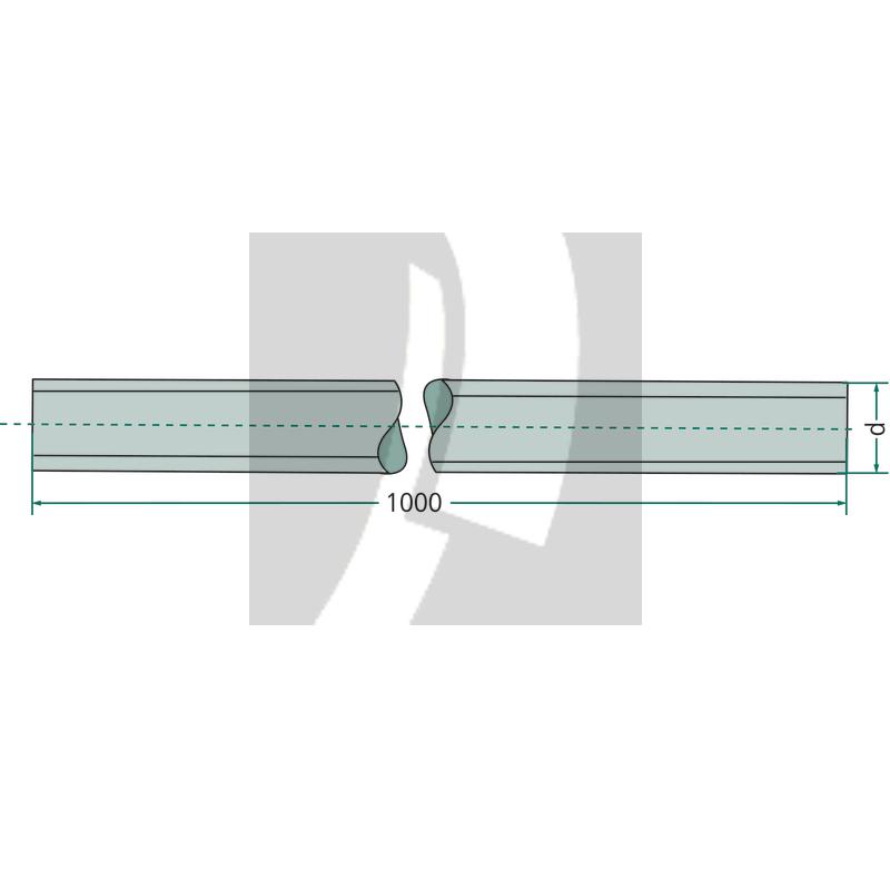 Gewindestange 1/4" UNCx1000 DIN 976