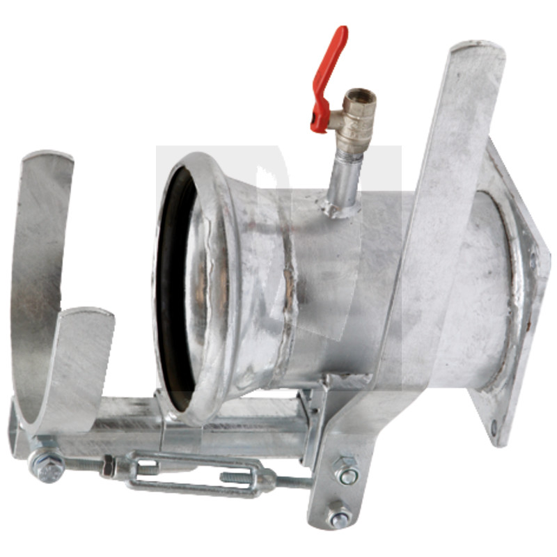 Schnellkuppler 6" mit M-Teil 6" verzinkt, mit Entlüftung
