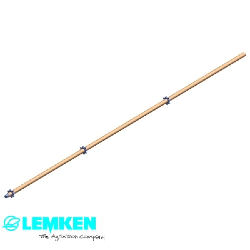 Drehrohr Planierschiene Zirkon 8/350