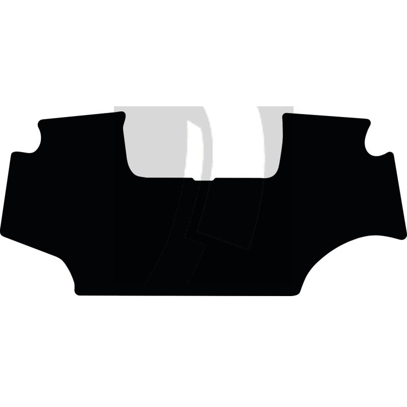 Fußmatte Gummi für 6R mit Perforation für Gaspedal (ab 2013)
