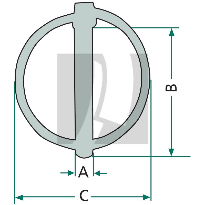 Klappstecker-Satz verzinkt VPE 50 Klappstecker-Satz verzinkt VPE 50