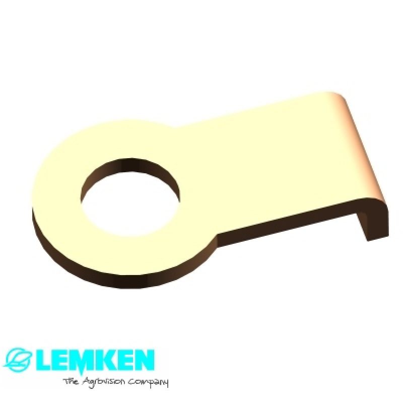 Sicherungsblech 50x8x128 D35