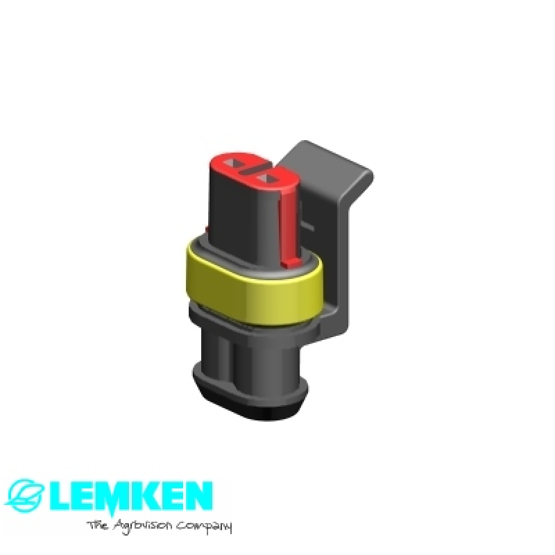 Buchsengehäuse 2-pol. AMP Superseal 1.5