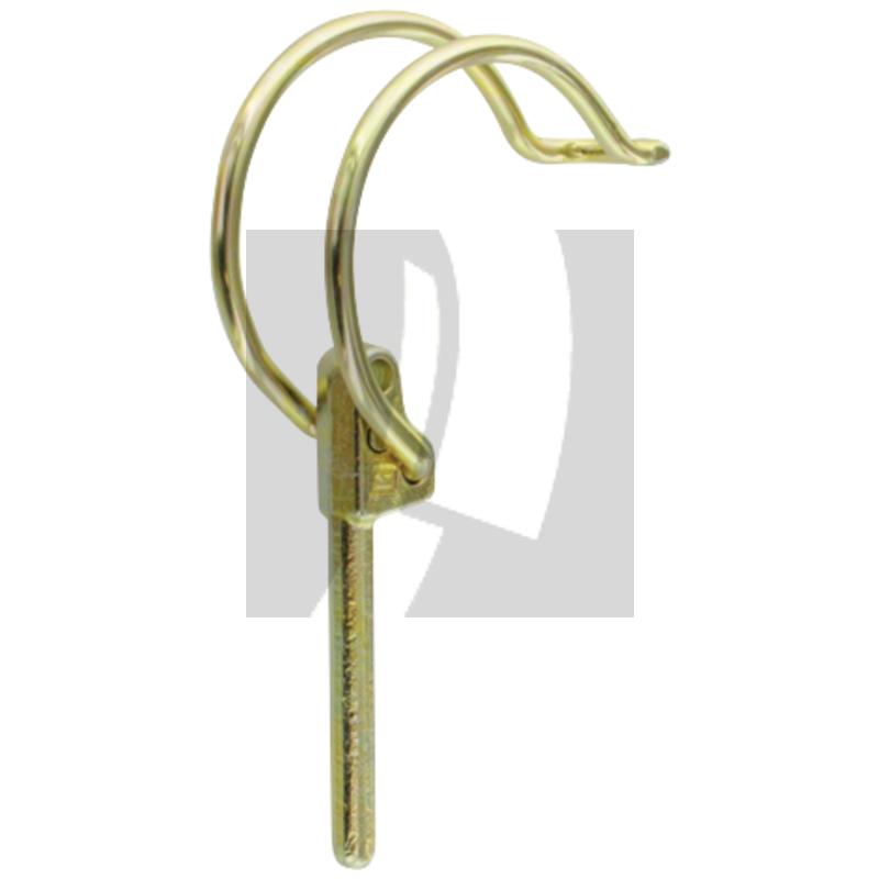 Rübig Rohrklappstecker verzinkt 35 mm