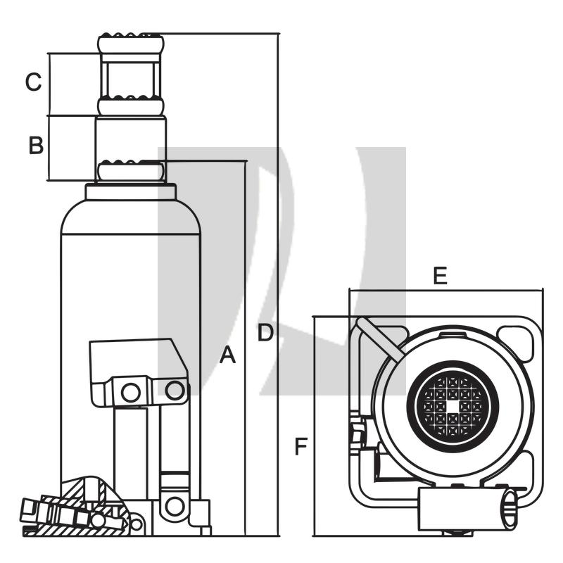 Wagenheber 12 t