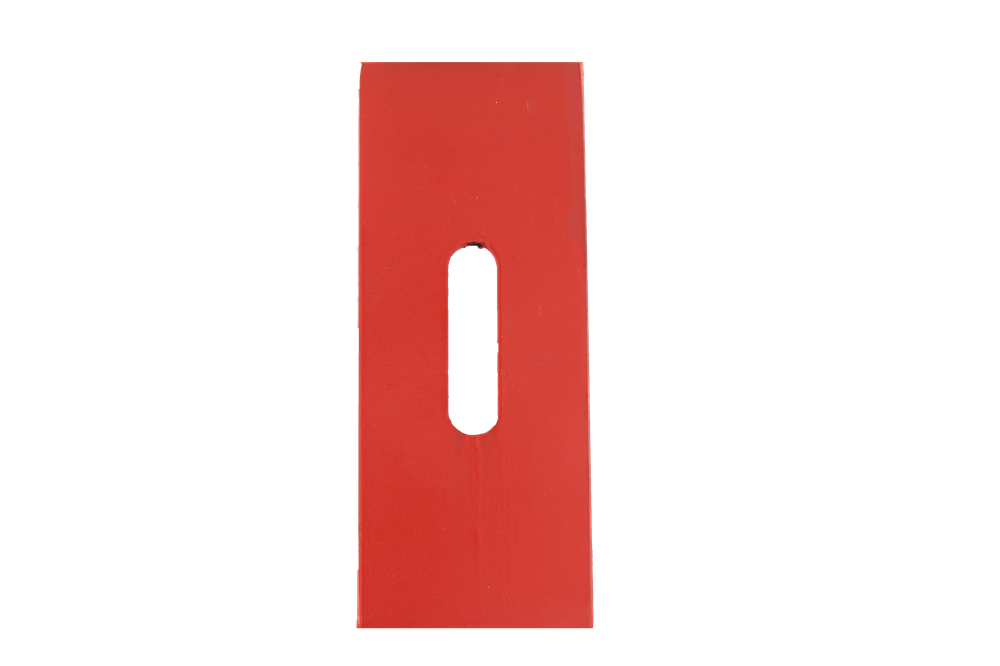 Abstreiferblech für Packerwalzen 150 x 60 mm, passend für Rau