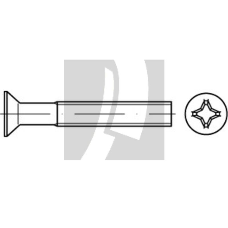 Senkschraube M5x80 DIN 965